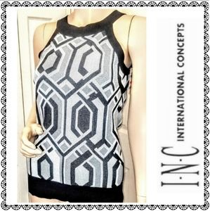 {INC International Concepts} Urban Chic tank, sz S